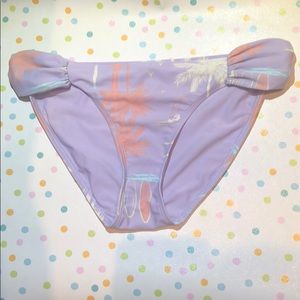 Aerie lavender printed bikini bottoms ✨🏝